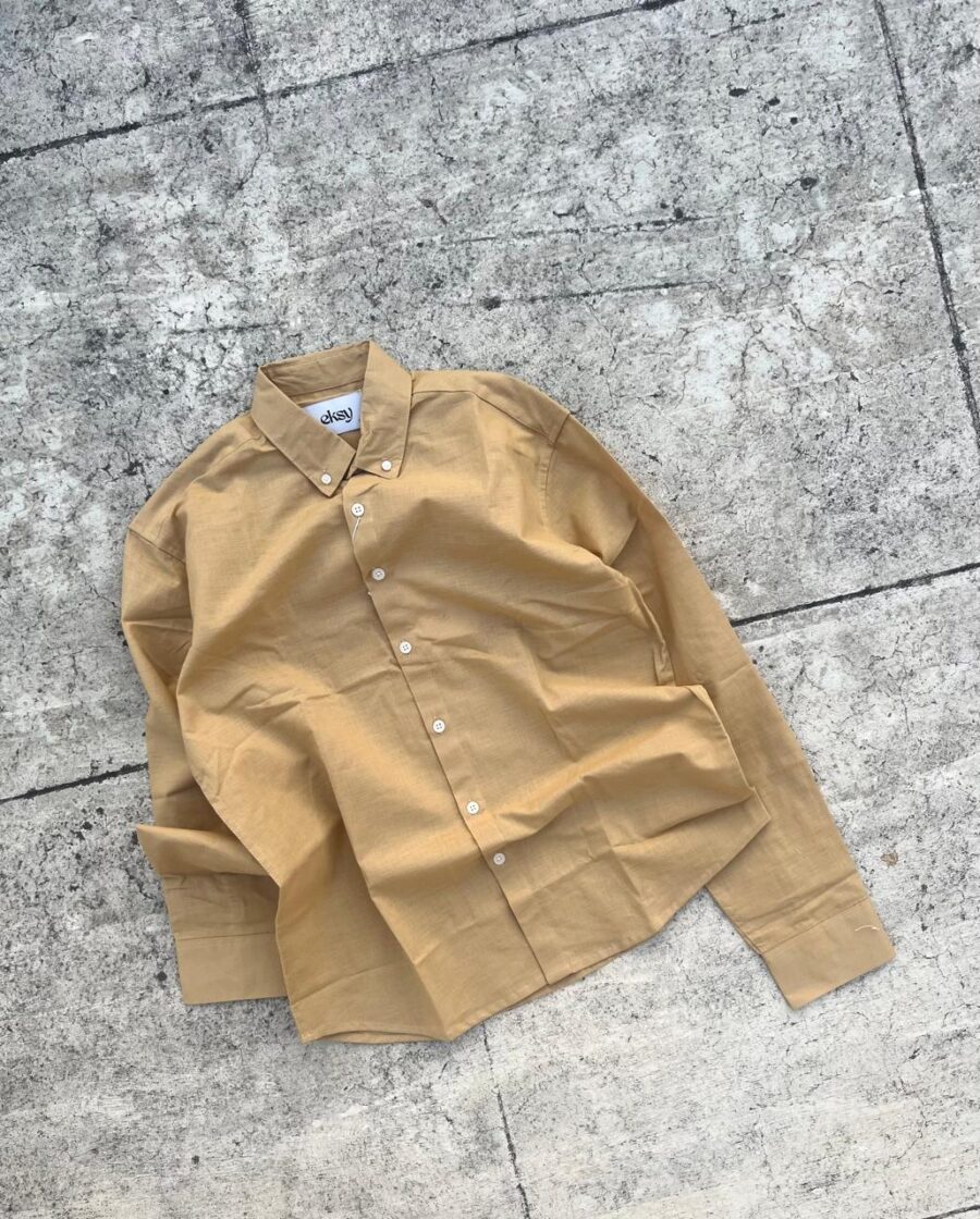 Khaki Linen Shirt