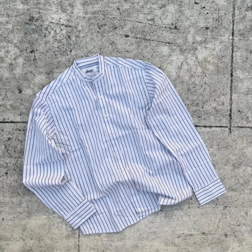 White Striped Linen Shirt