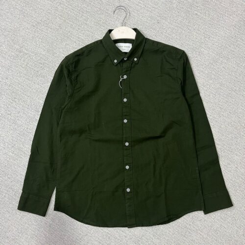 Pine Green Linen Shirt