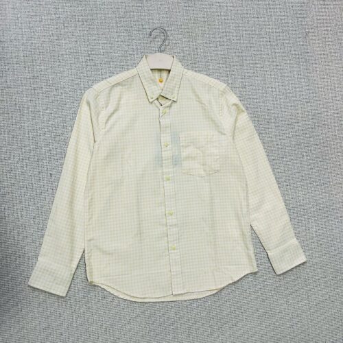 Old Money Yellow Checked Shirt