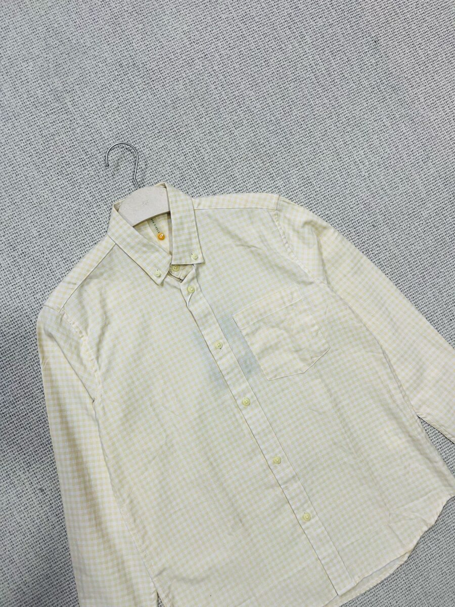 Old Money Yellow Checked Shirt - Image 2