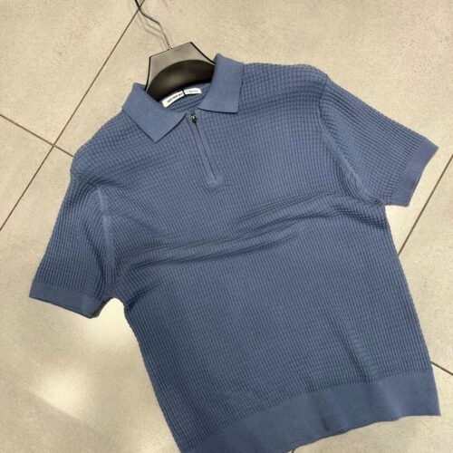Polo T-Shirt Indigo Blue