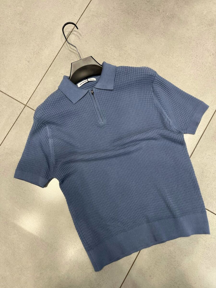 Polo T-Shirt Indigo Blue