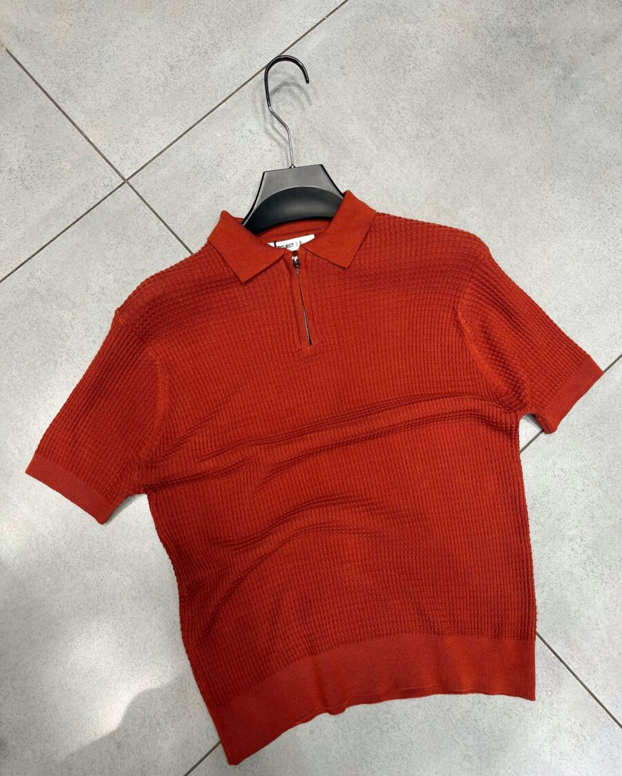 Polo T-Shirt Neon Orange