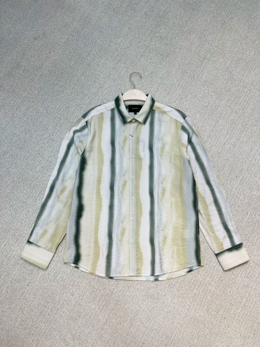 Printed shirt yellow