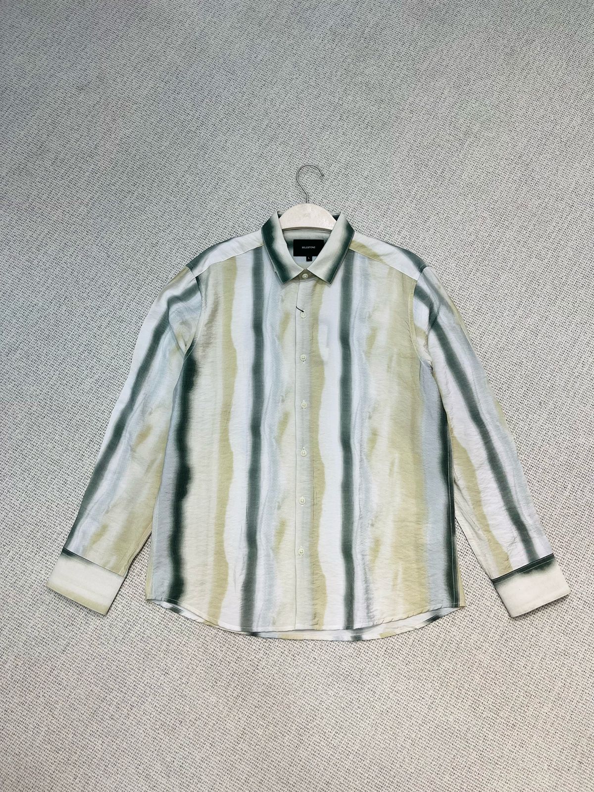 Printed shirt yellow