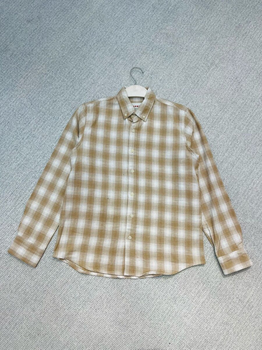 Cotton checked shirt