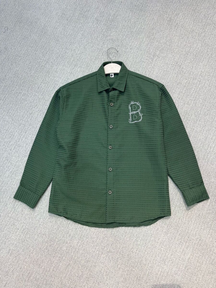 Olive Green Oversized Shirt