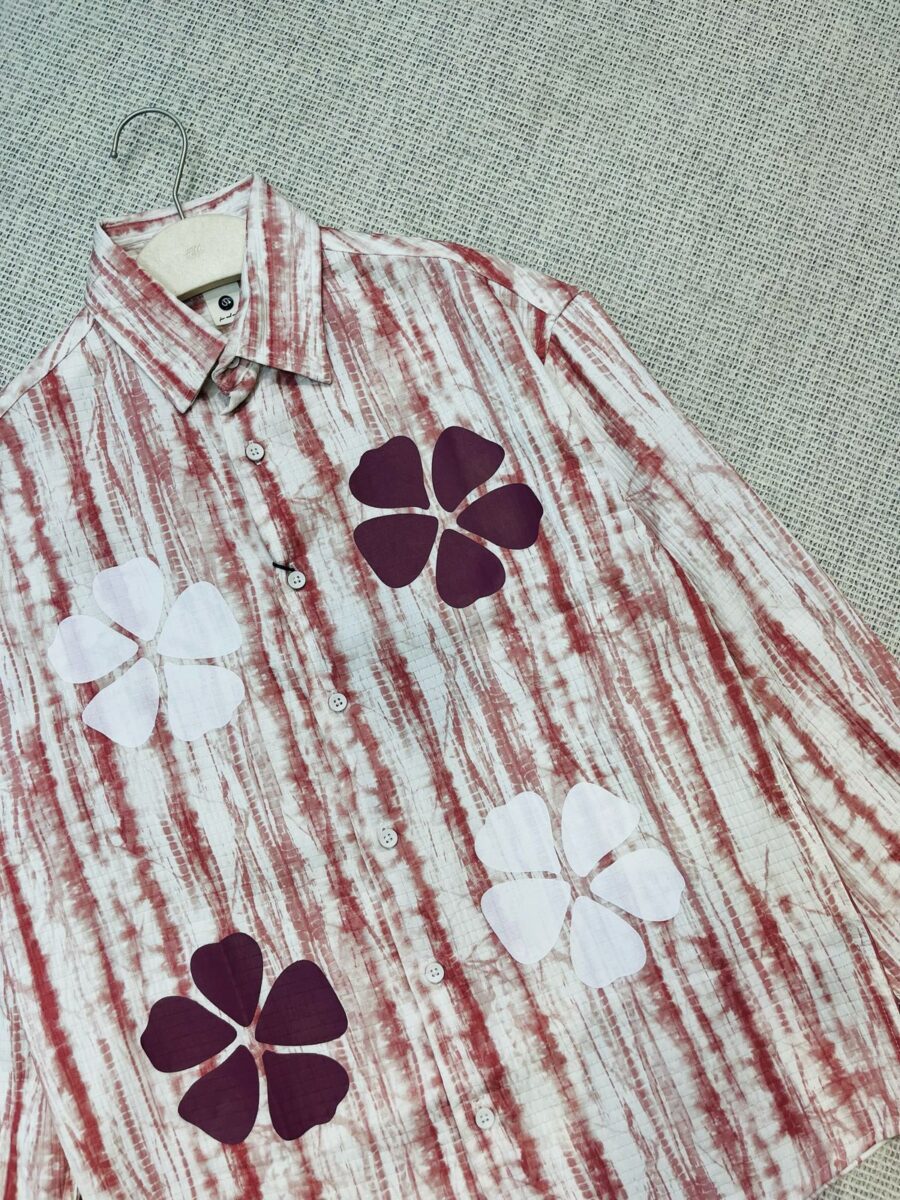 Oversized printed shirt - Image 2