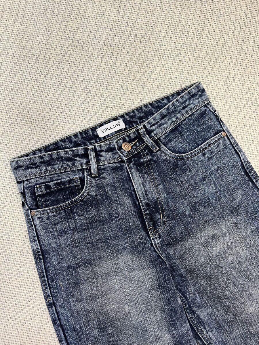 Slub mom fit jeans - Image 2
