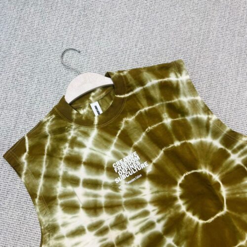 Tiedye sleeveless T-shirt