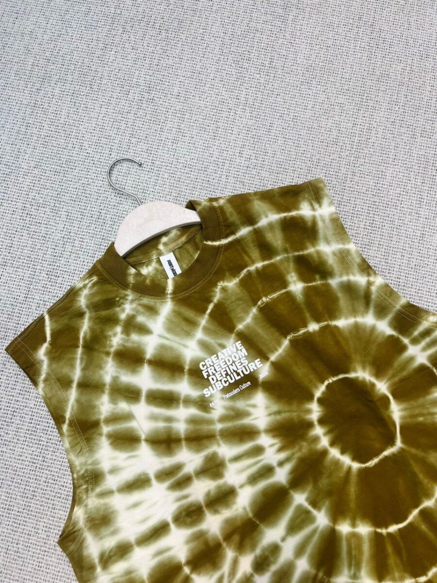 Tiedye sleeveless T-shirt