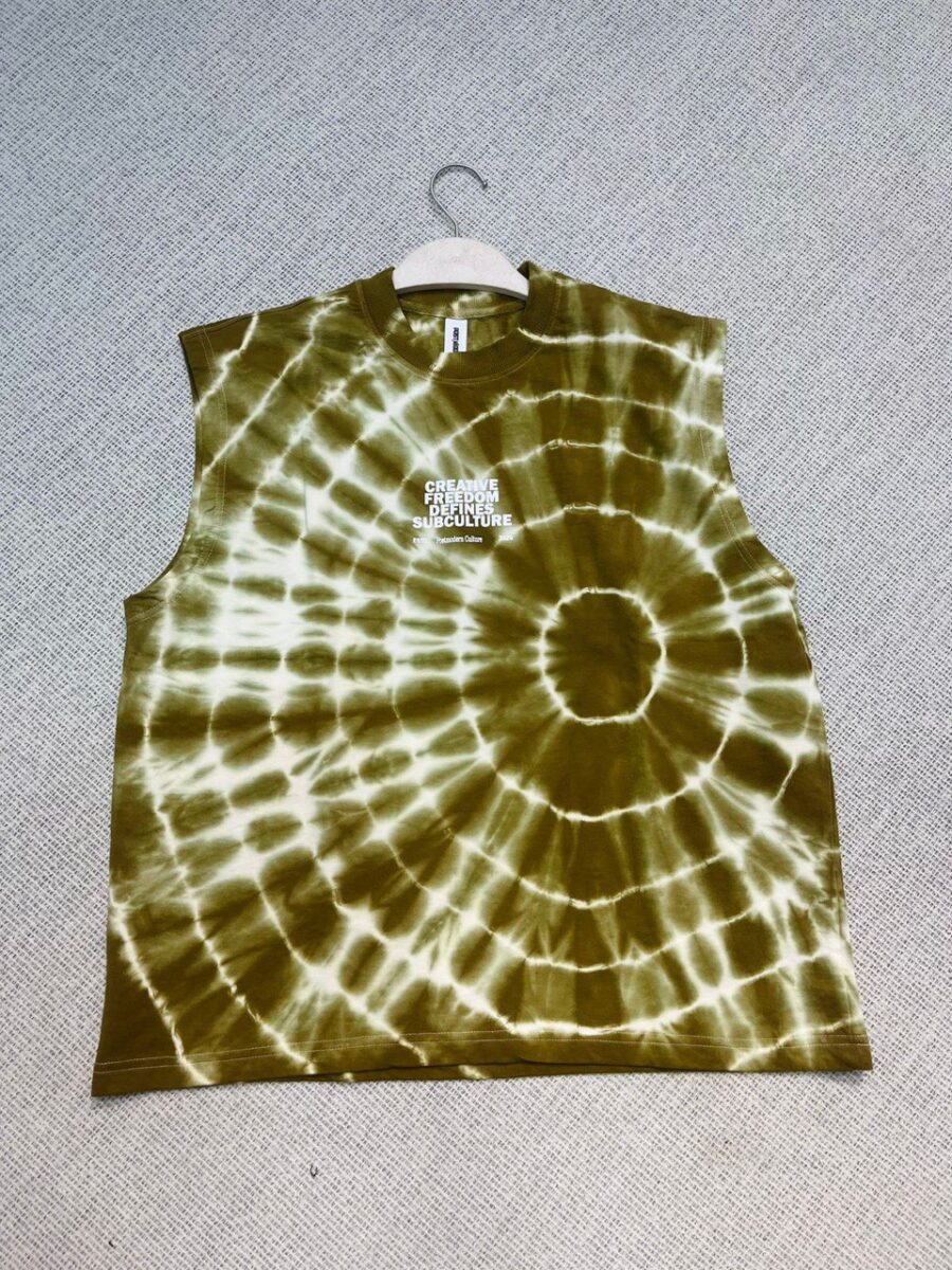 Tiedye sleeveless T-shirt - Image 3