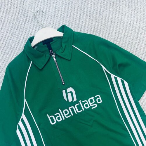 Printed polo T-shirt